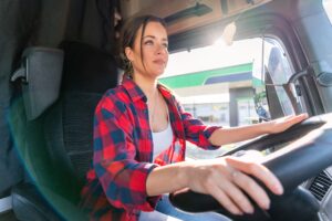 Chauffeuse beroepsgoederenvervoer